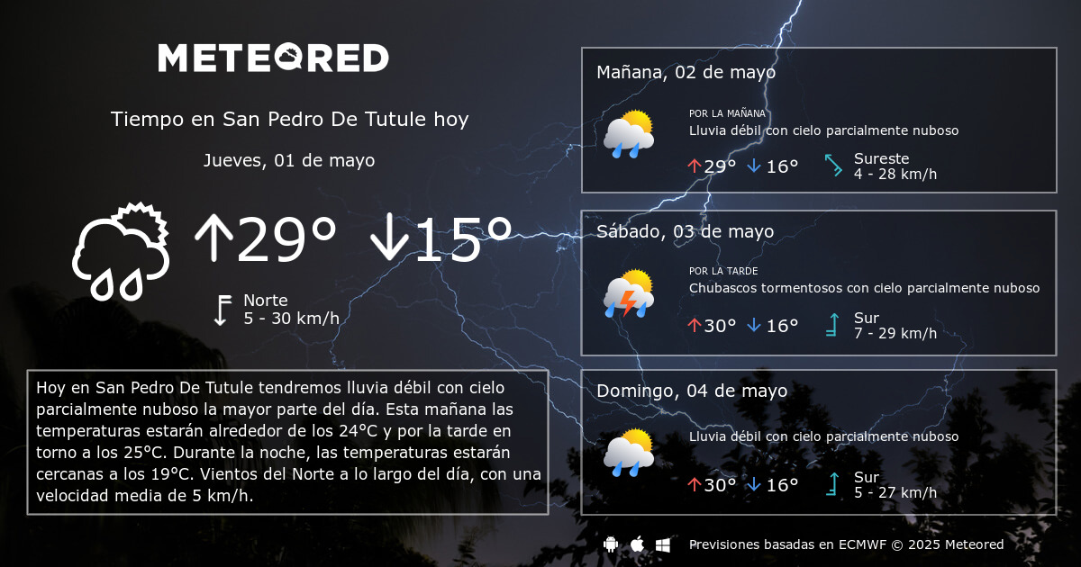 El tiempo en san pedro de la paz sales